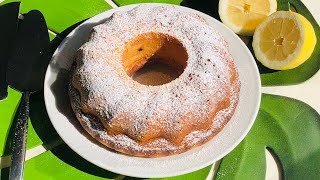 Gâteau moelleux au citron très facile / كيكة هشة بالليمون مع بعض اسرار نجاح الكيكة