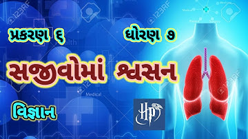 Sajivoma svasan || Std 7 science chap 6 || સજીવોમાં શ્વસન|| ધોરણ 7 વિજ્ઞાન પાઠ 6 ||