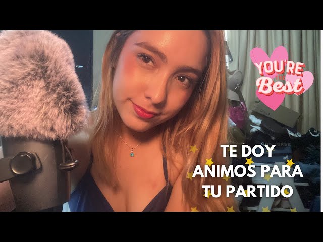 Asmr - Novia te echa porras para tu partido 