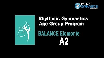 Rhythmic Gymnastics Age Group Program - Balance Element A2