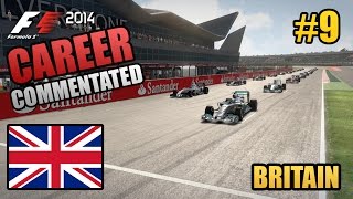 F1 2014 Career Mode (Commentated) - 09 - Britain - Williams (Legend AI)
