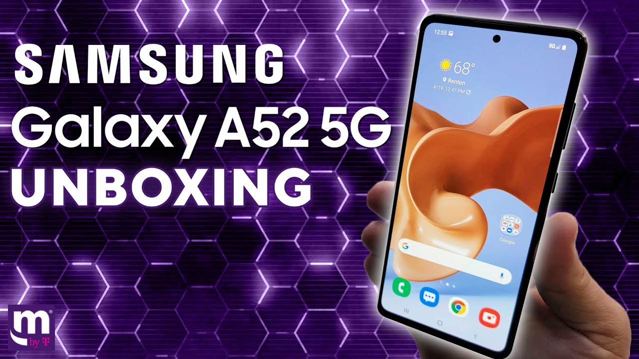Samsung Galaxy A52 5G SM-A526U 6.5 128GB 64MP T-mobile MetroPCS