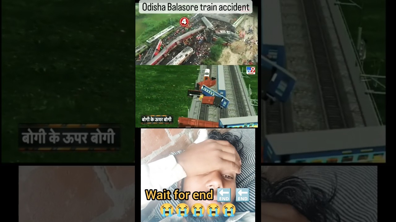 Odisha Balasore train accident 😭😭😭😰