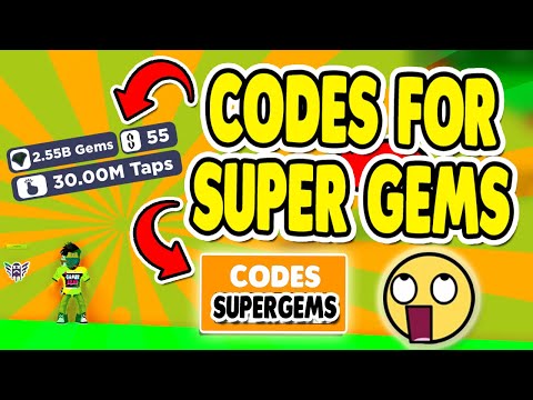 All Roblox Tapping Simulator Codes August 2020 Super Gems Codes Tapping Simulator Roblox - afton's family diner roblox codes