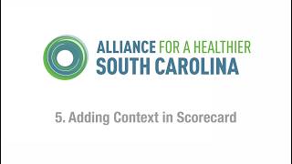 5. Adding Context in Scorecard