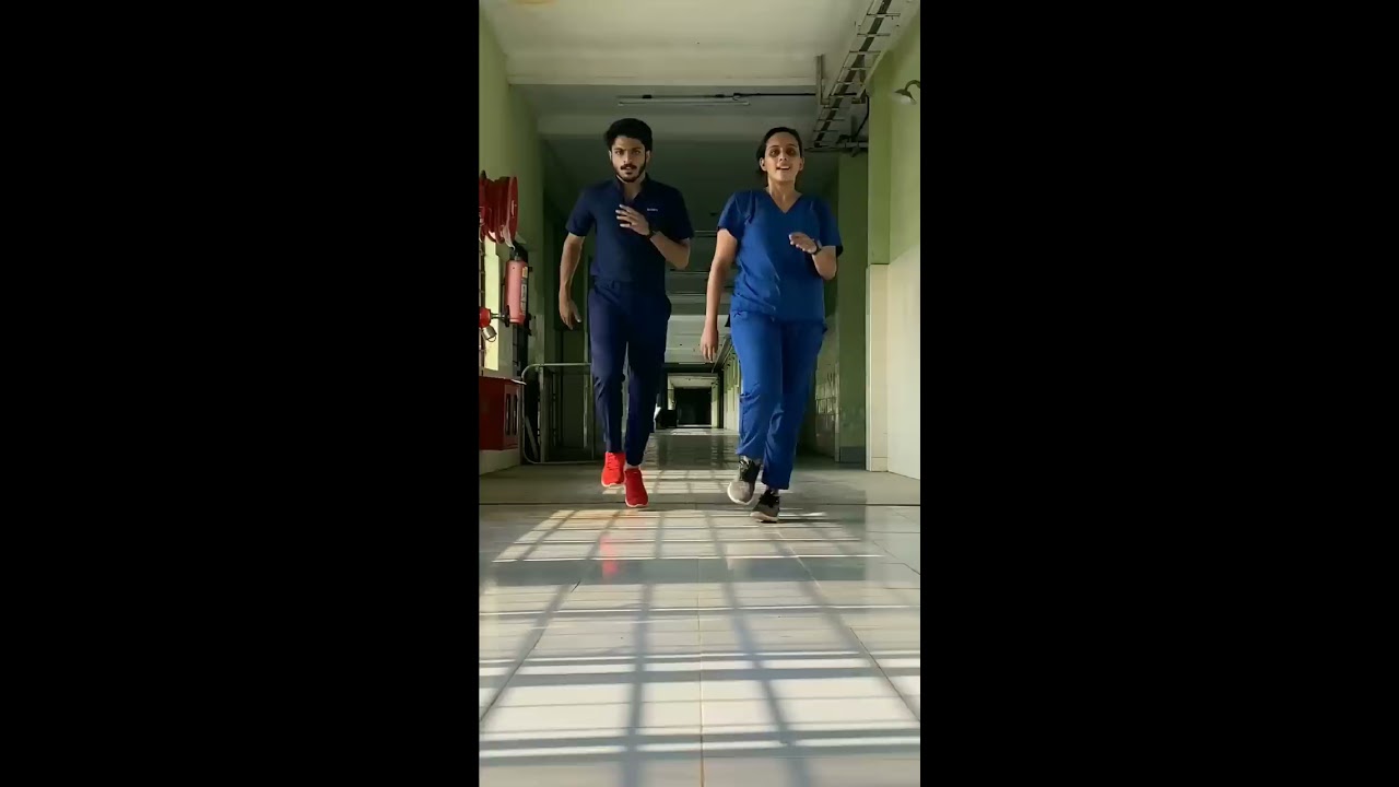 Rasputin    Dance in Scrubs by Kerala Medicos Naveen Razak and Janaki M Omkumar