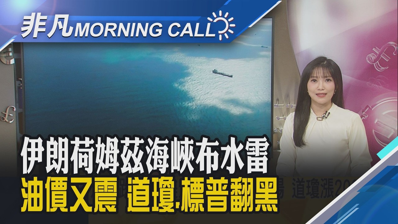 伊朗荷姆茲海峽布水雷 川普:美軍已摧毀布雷船 中東升溫.油價巨震 美股開高走低 道瓊.標普跌｜主播貝庭｜【非凡Morning Call】20260311｜非凡財經新聞