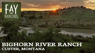 SOLD | Montana Ranch For Sale | Bighorn River Ranch | Custer, MT