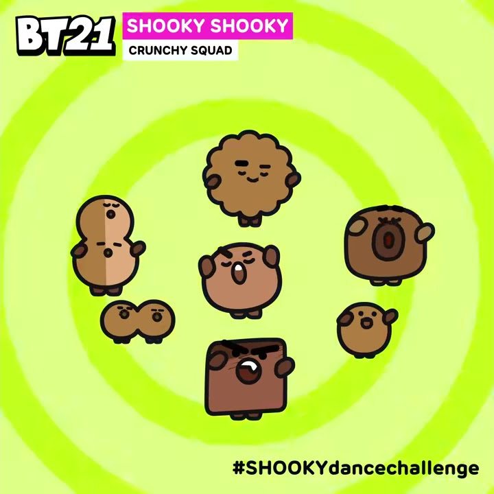 [BT21] #SHOOKYdancechallenge #Shorts