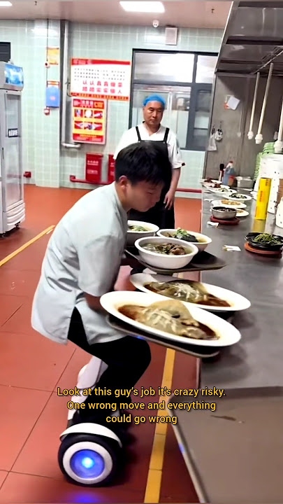 This guy’s job it’s crazy risky