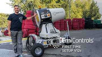 First time setup of V12s Dust Controller - EmiControls