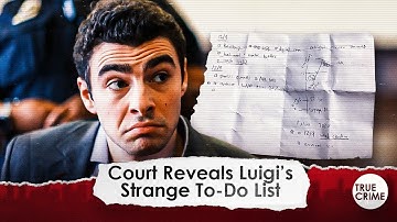 REVEALED in Court: Luigi Mangione’s To-Do List Includes “Pluck Eyebrows” and More