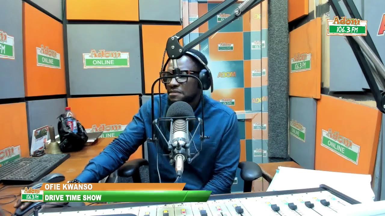 Adom live worship on adom 106 3 fm with rev kwamena idan and akua