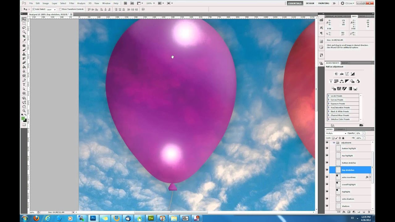 Download Photorealistic Balloon Graphics Mock-up for Photoshop - YouTube