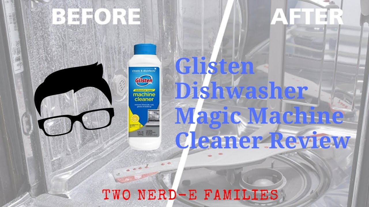 Glisten Dishwasher and Washing Machine Cleaner