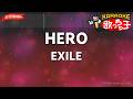 【ガイドなし】HERO/EXILE【カラオケ】