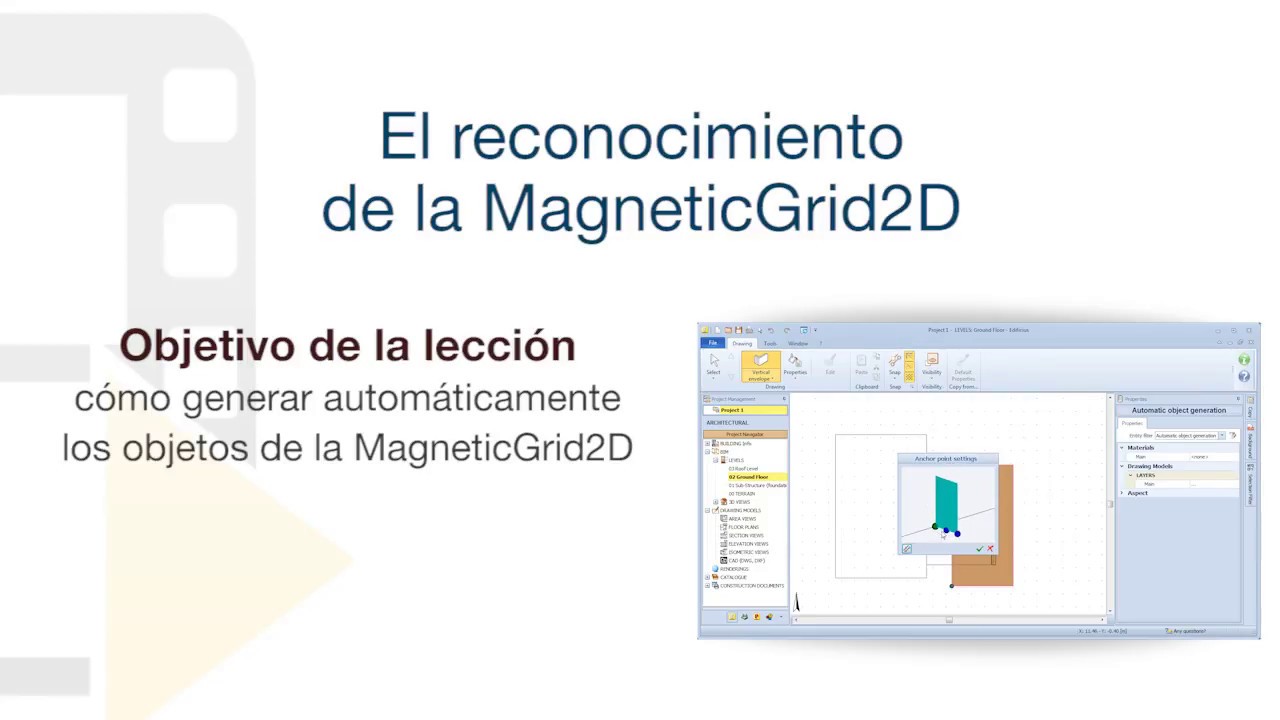 Tutorial de Edificius - El reconocimiento de la MagneticGrid2D - ACCA ...