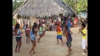 Traditional Kuna Dance in the San Blas Islands #1