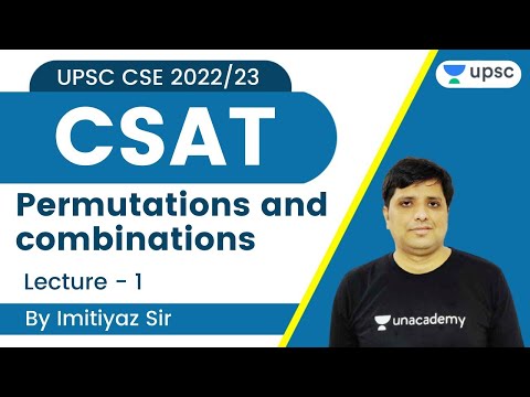 Permutations and combinations