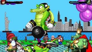 MUGEN Request: Gex & Mr.Funny Vs Vector & King K.Rool