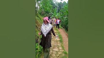 Perjalanan menuju kampung Baduy