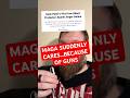 MAGA finally cares about ICE’s abuse of power…because of their gun rights