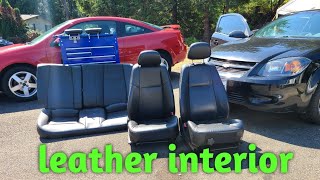 installing a leather interior on my 2009 Chevy Cobalt 322286 miles (from a Chevy Cobalt SS)