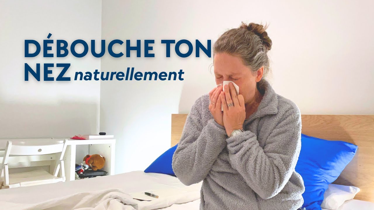 Nez bouché ? Respire à nouveau en 1 minute (yoga spécial rhume)