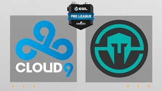CS:GO - Cloud9 vs. Immortals  [Train] Map 1 - ESL Pro League Season 5 - NA Matchday 7