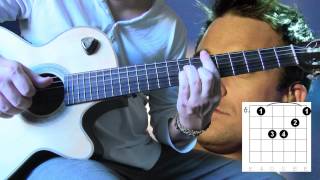 Video thumbnail of "Robbie Williams - Go gentle  ( guitar tutorial, lesson )"