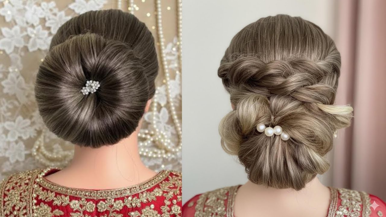 5 Minute Elegant Updos for Long Hair | Easy Elegant Updo for Long Hair |Glamorous Updo for Long Hair