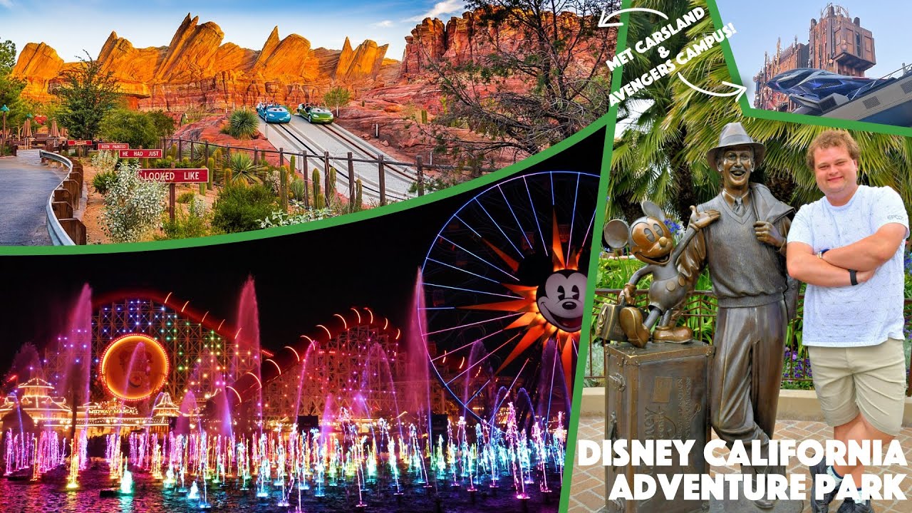 ALLES verkennen in Disney California Adventure Park! - Disneyland Resort Anaheim