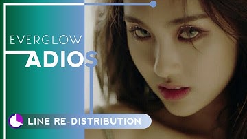How should EVERGLOW sing ADIOS ( Line Re-Distribution )