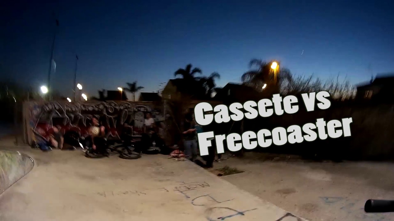 BMX CASSETTE VS. FREECOASTER YouTube