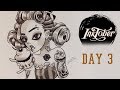 Inktober 2017 Day 3 | Baking Bae tattoo girl and cupcake by Annatar