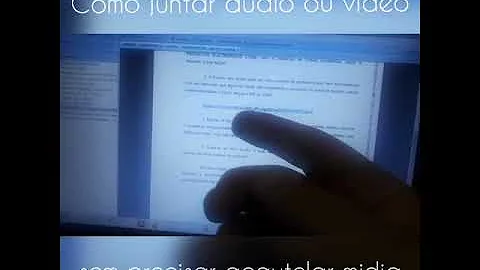 Como anexar vídeo em processo?