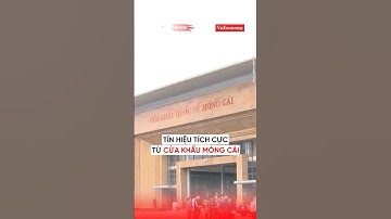 Tín hiệu tích cực từ cửa khẩu Móng Cái #vneconomy #tintuc