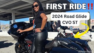 Track Day On The 2024 Harley-Davidson Road Glide CVO ST!!  | New Model Press Event by Tiffany Rene 25,707 views 3 months ago 39 minutes