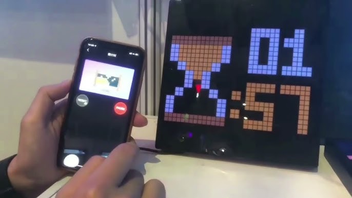 iDotMatrix LED Pixel Display, 32x32 Programmable Pixel Art Display