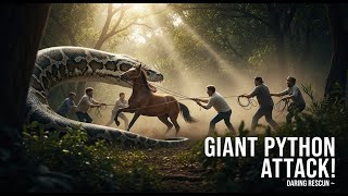 Giant Python Attack Caught on Camera — Horse Saved Profile