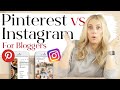 PINTEREST VS. INSTAGRAM - The Ultimate BLOG TRAFFIC Battle - How to Increase Organic Traffic in 2021