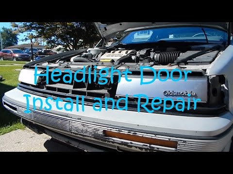 Headlight Door Install |1992 Oldsmobile Toronado Trofeo| Part 5