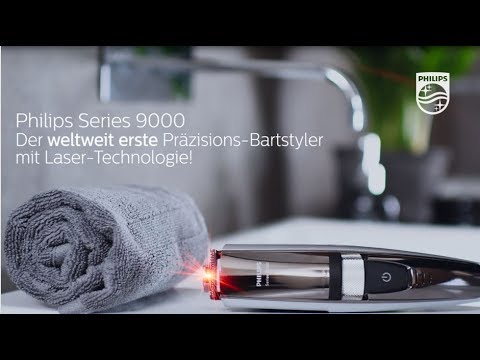 series 9000 prestige Philips BT9297/15: Der weltweit erste Bartschneider mit Laser