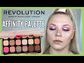 REVOLUTION FOREVER FLAWLESS AFFINITY PALETTE 🎀 | swatches, tutorial & review | makeupwithalixkate