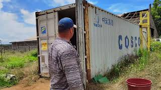 A Tour of our Feed Shipping Container