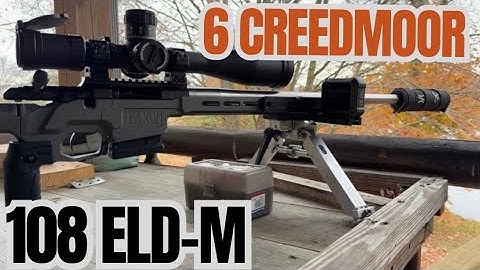 6MM Creedmoor, 108 ELD-M