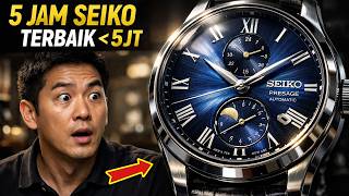 5 REKOMENDASI Jam Tangan SEIKO Terbaik di Bawah 5 Juta (Edisi 2026): Koleksi Wajib Punya!