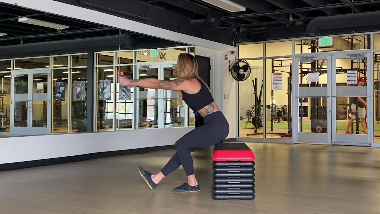 BoxAssisted Pistol Squat YouTube