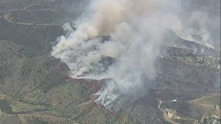 California Wildfires: Sandy Fire in Ventura County latest