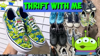 TOY STORY VANS at the thrift | THRIFT WITH ME to resell screenshot 3